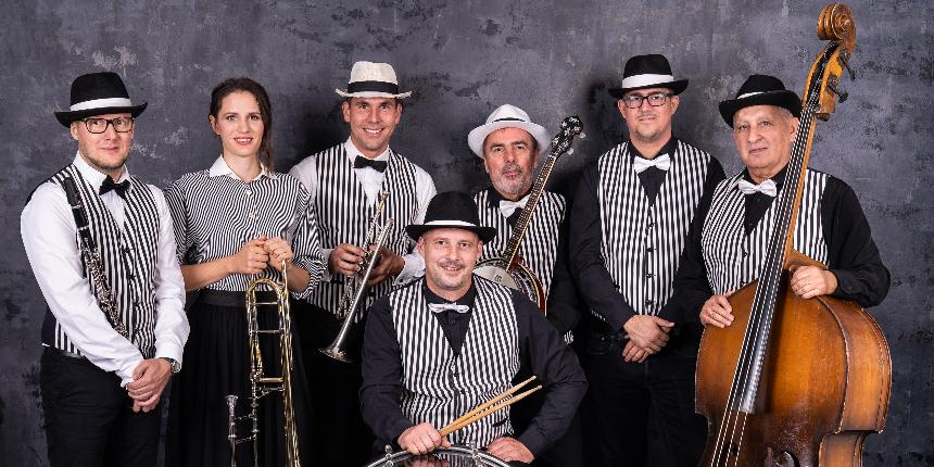 JazzSzerda - HAPPY DIXIELAND BAND HVIZ s MALEK ANDREA