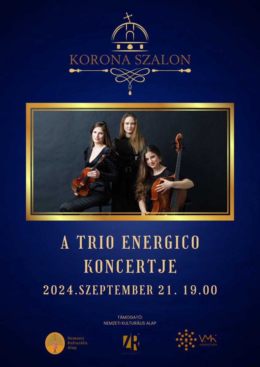 A Trio Energico Koncert plakt